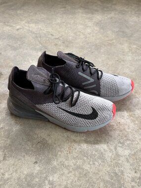 Nike Men's Air Max 270 Flyknit Atmosphere Grey Size 12